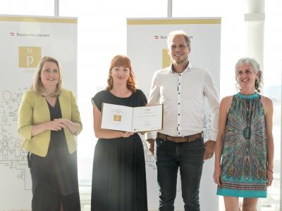 3. Platz in der Kategorie Non Profit Unternehmen/Institutionen: AQUA Mühle Vorarlberg gGmbH