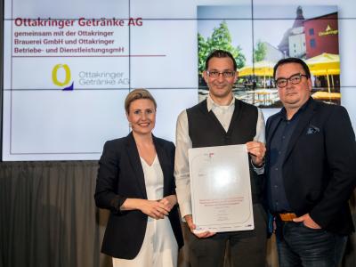 Ottakringer Getränke AG, gemeinsam mit der Ottakringer Brauerei GmbH und Ottakringer Betriebe- und DienstleistungsgmH