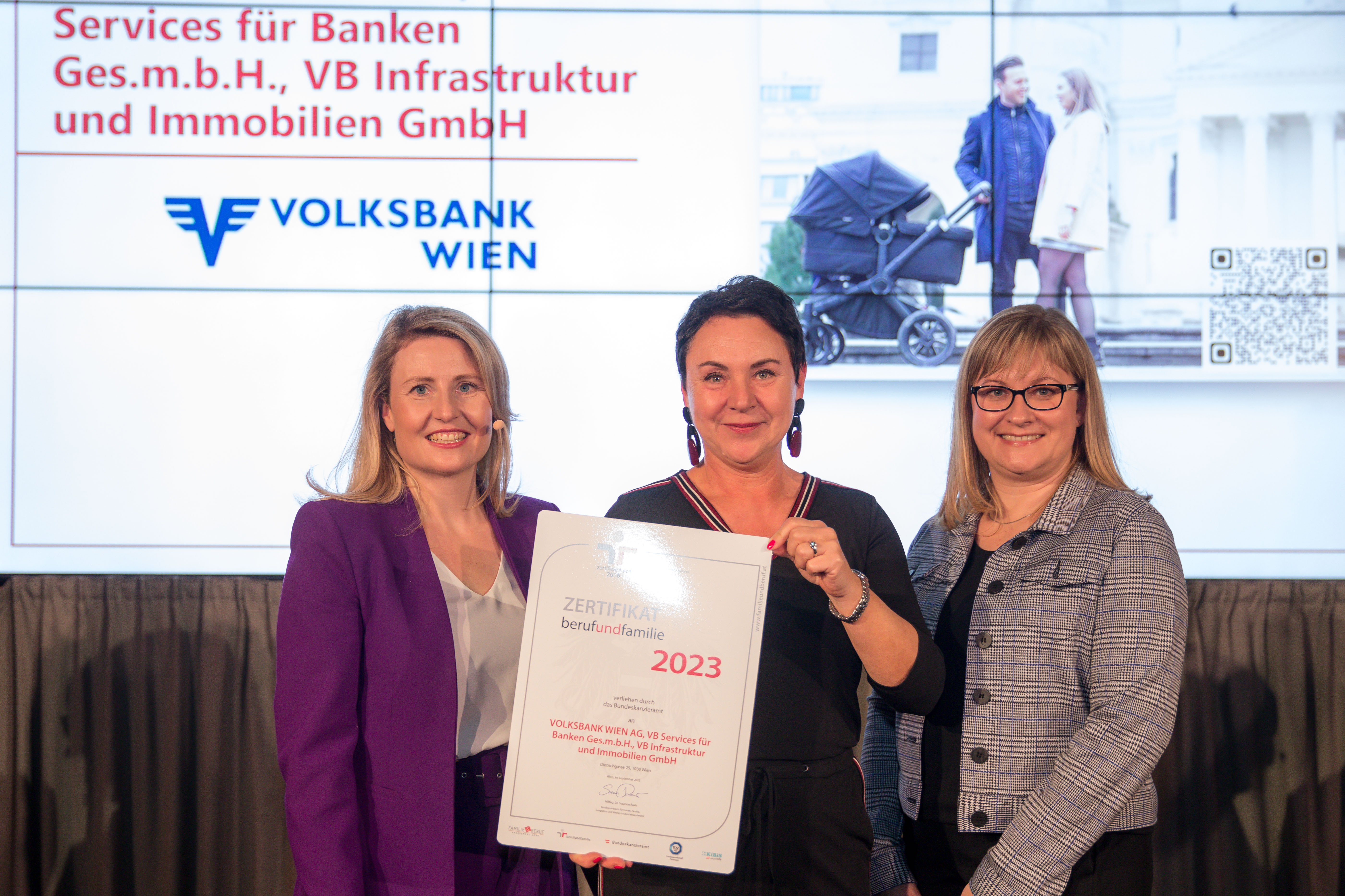 VOLKSBANK WIEN AG, VB Services für Banken Ges.m.b.H., VB Infrastruktur und Immobilien GmbH