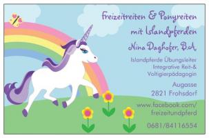 Verein Freizeitreiten &amp; Ponyreiten mit Islandpferden