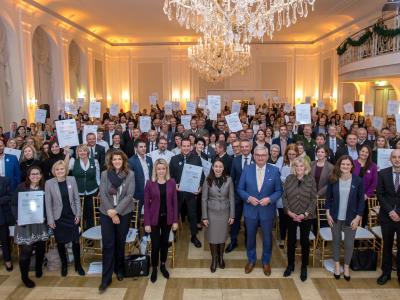 Die ausgezeichneten Gemeinden aus dem Jahr 2019