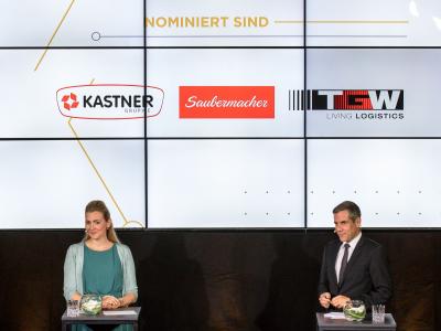 Die Nominierten in der Kategorie "Private Wirtschaftsunternehmen ab 101 Mitarbeiterinnen und Mitarbeitern"