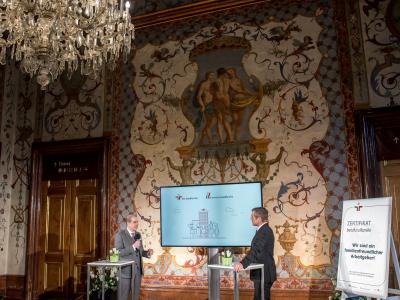 Dr. Peter Hajek und Werner Sejka © Harald Schlossko