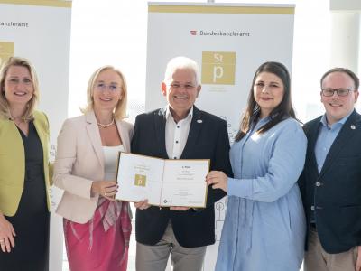 3. Platz in der Kategorie Private Wirtschaftsunternehmen mit 21-100 Beschäftigten:!Biku GmbH & CoKG