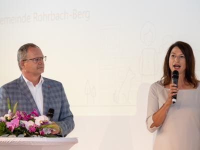 Dr. Klaus Ropin und Bettina Stallinger