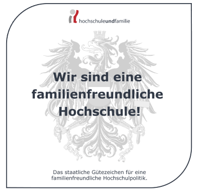 Staatliche Gütezeichen für familienfreundliche Hochschulen